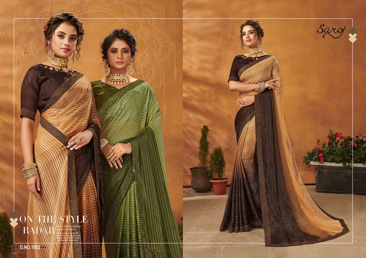 Saroj Presents Cadbury  Designer Sarees Collection