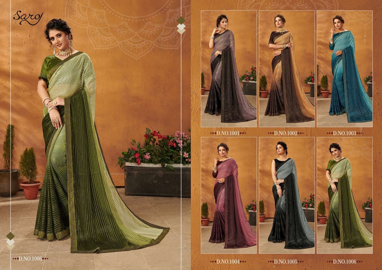 Saroj Presents Cadbury  Designer Sarees Collection