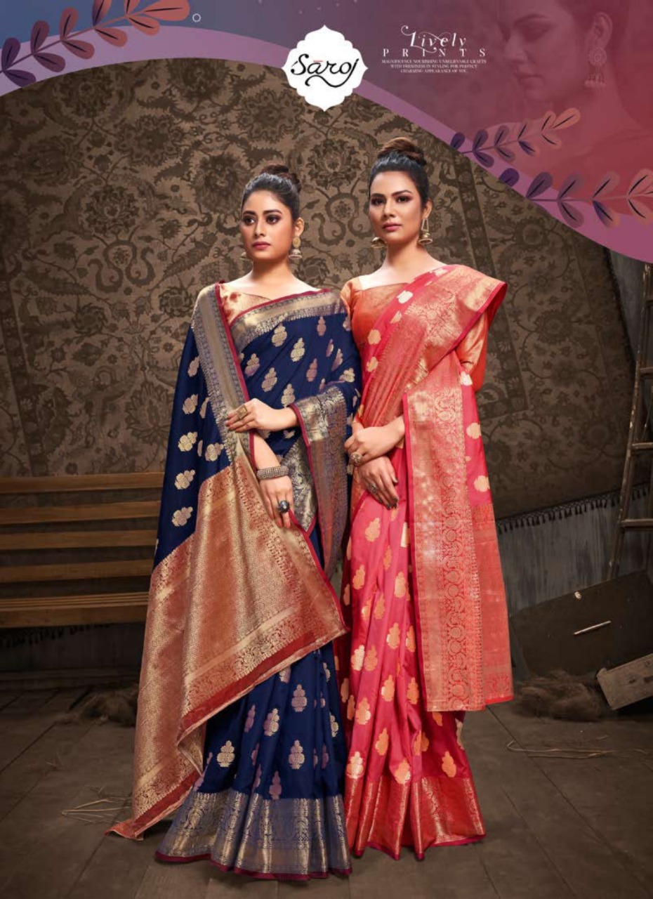 Saroj Presents  Tannu Festive Wear Sarees Collection
