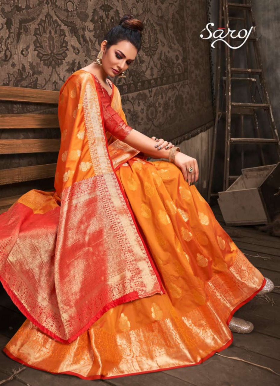 Saroj Presents  Tannu Festive Wear Sarees Collection