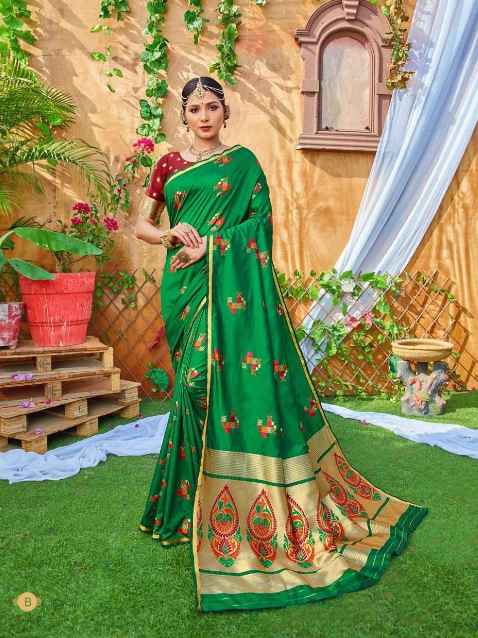 Shangrila Presents Tambul Silk Vol  2 Casual Wear Sarees Collection