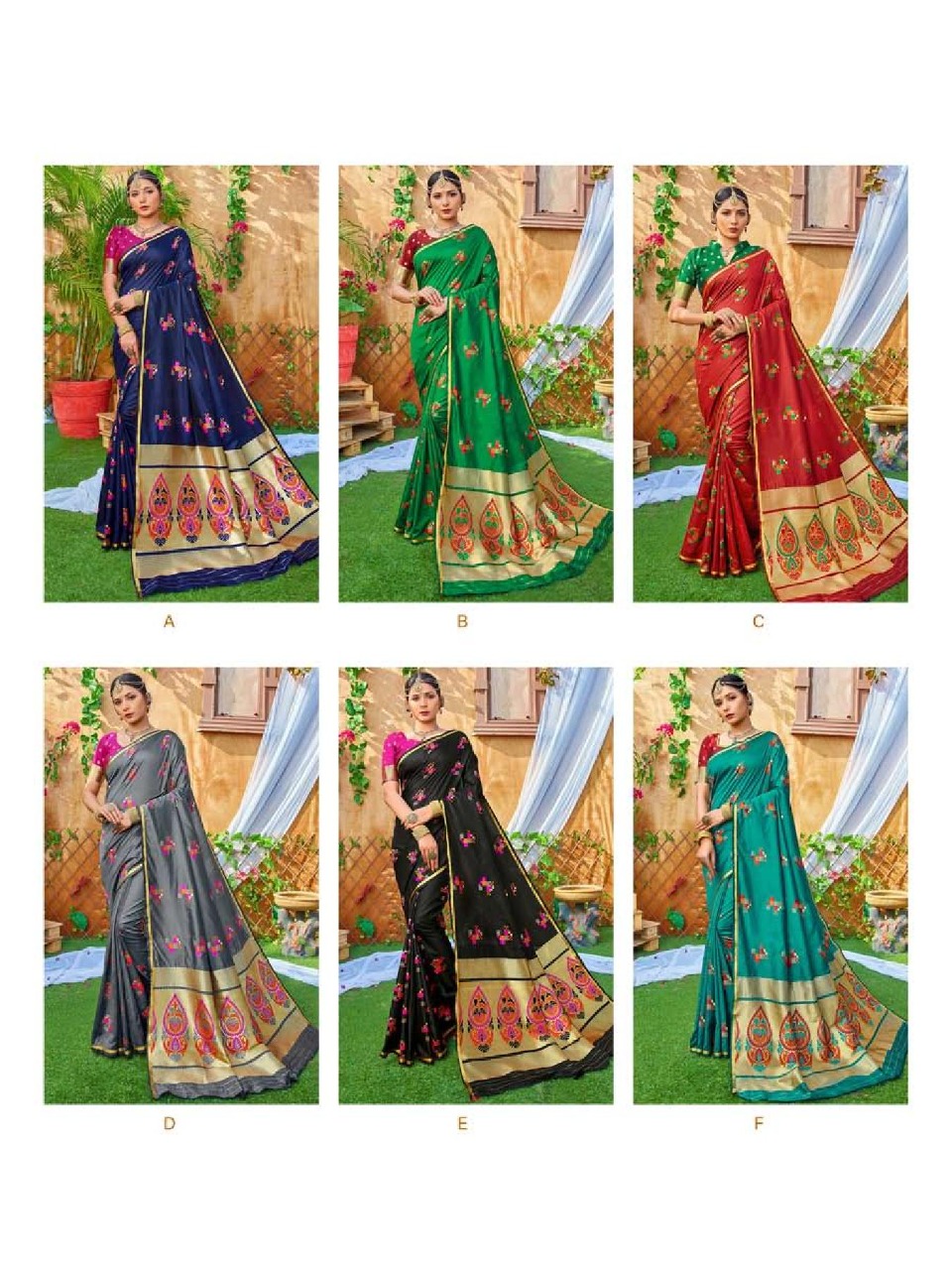 Shangrila Presents Tambul Silk Vol  2 Casual Wear Sarees Collection