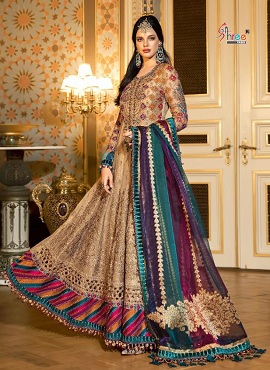 Shree  Presents Mbroidered Mariya B   Vol 12 Super Nx Pakistani Salwar Suit