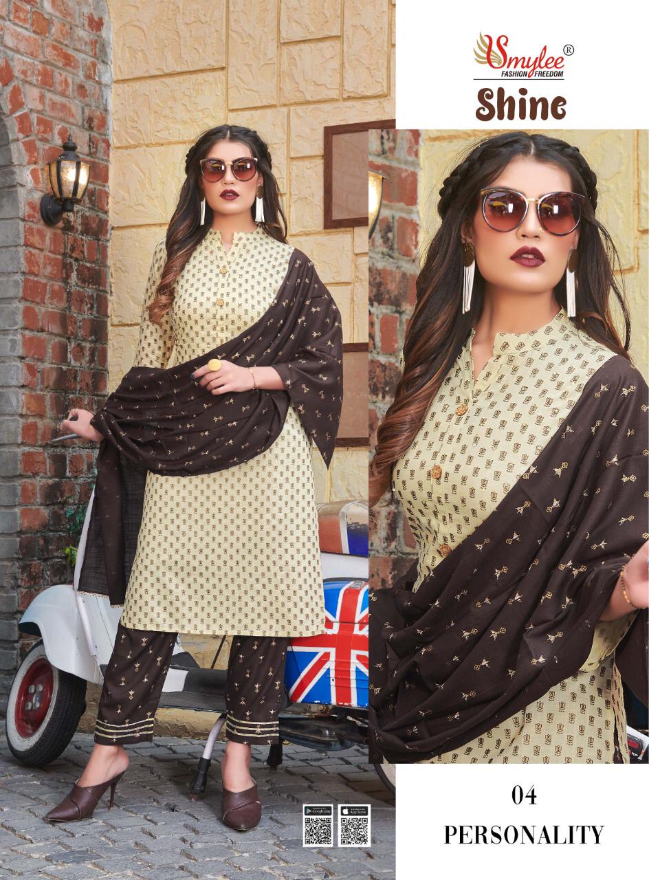 Smylee Presents  Shine  Printed Readymade Collection