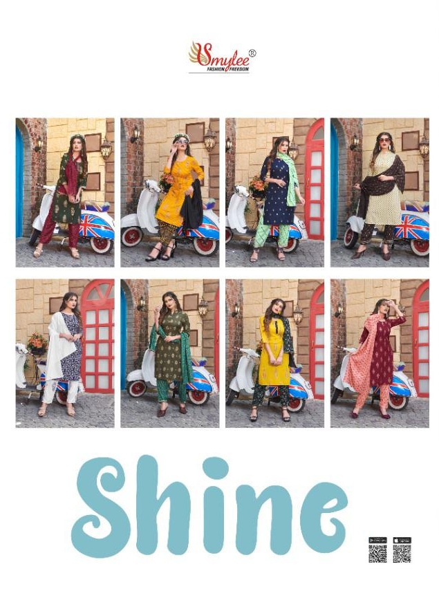 Smylee Presents  Shine  Printed Readymade Collection