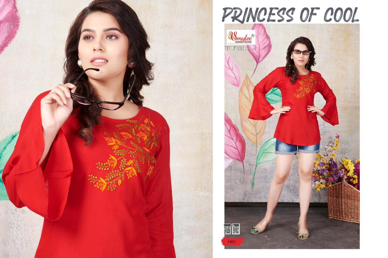 Smylee  Presents  Tunics Vol  4  Ladies Top Collection
