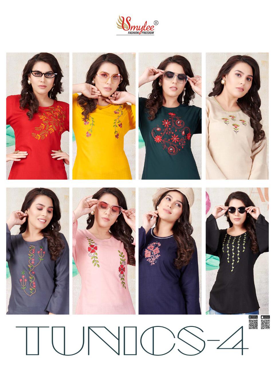 Smylee  Presents  Tunics Vol  4  Ladies Top Collection