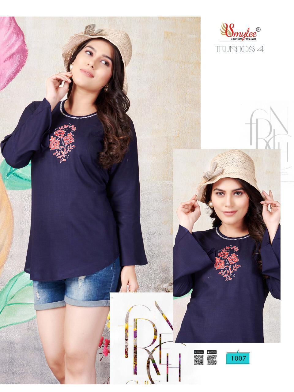 Smylee  Presents  Tunics Vol  4  Ladies Top Collection