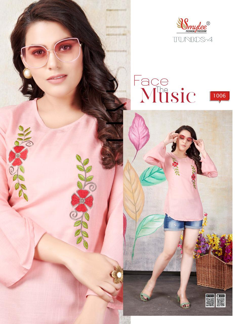Smylee  Presents  Tunics Vol  4  Ladies Top Collection