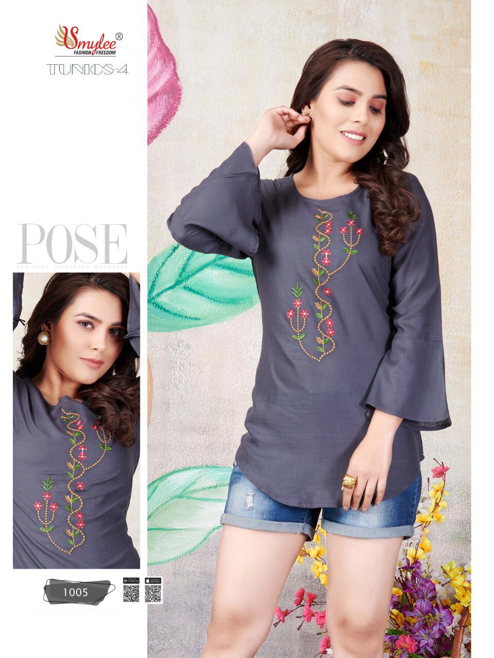 Smylee  Presents  Tunics Vol  4  Ladies Top Collection