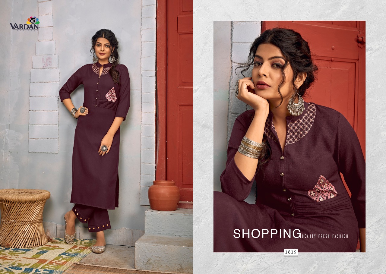 Vardan Presents  Jhumka  Vol  2 Kurti With Bottom Collection