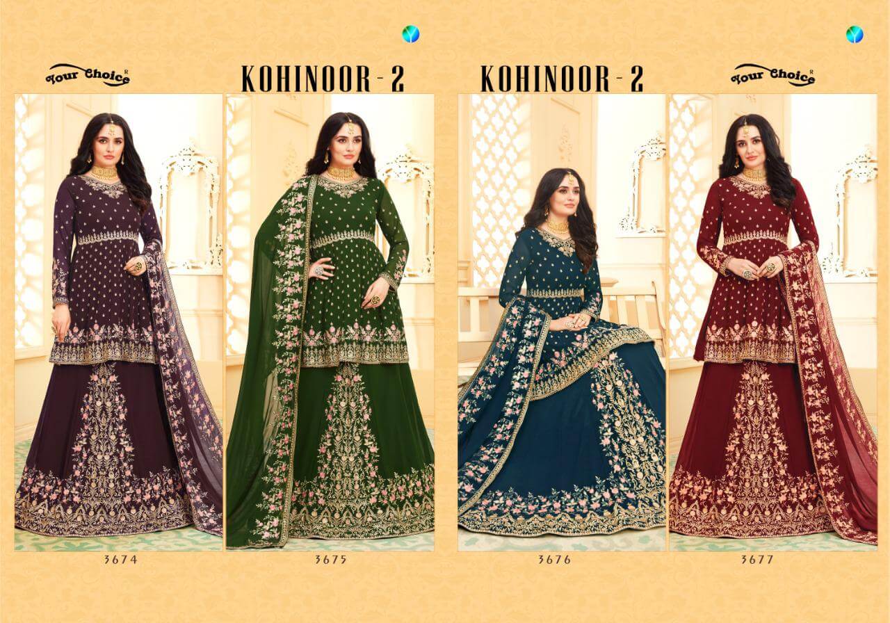 Y.c Presents  Kohinoor Vol 2 Designer Salwar Kameez Collection