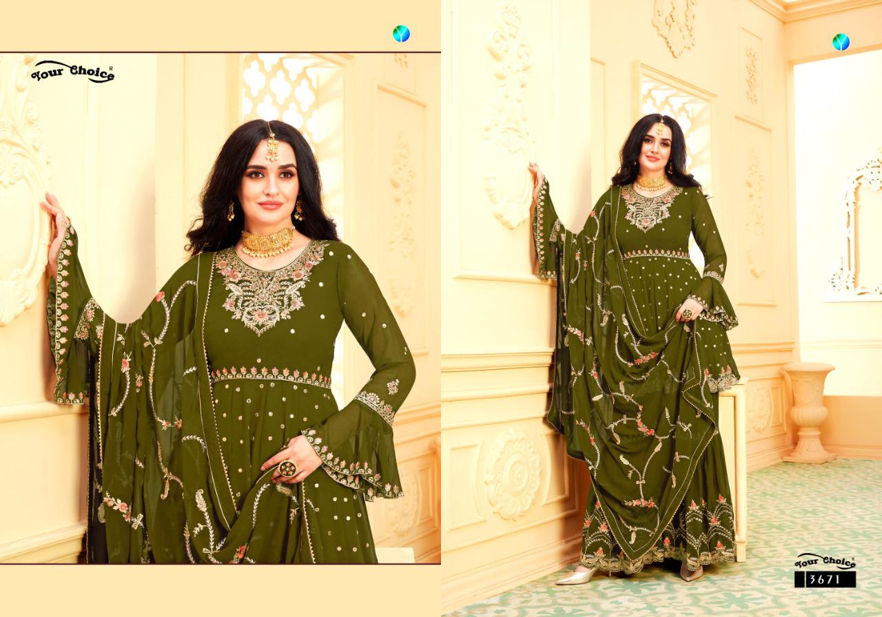 Y.c Presents   Riyasat Embroidery Salwar Kameez Collection