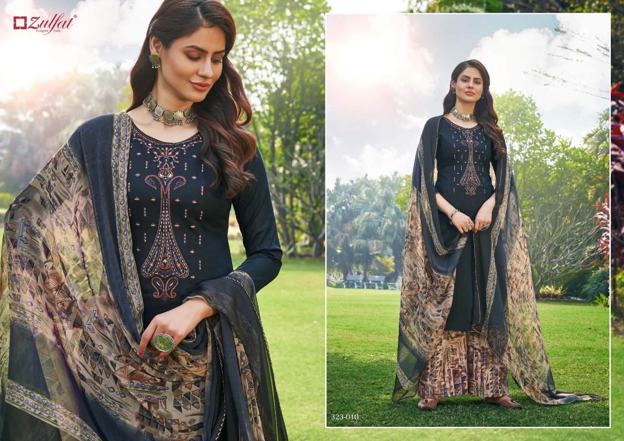 Zulfat Presents Mohini Vol 4 Designer Dress Material Collection