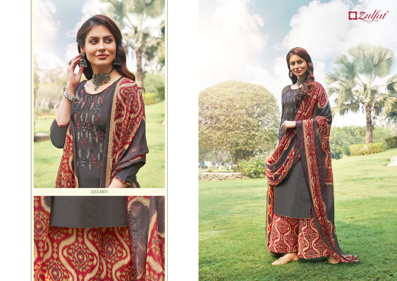 Zulfat Presents Mohini Vol 4 Designer Dress Material Collection