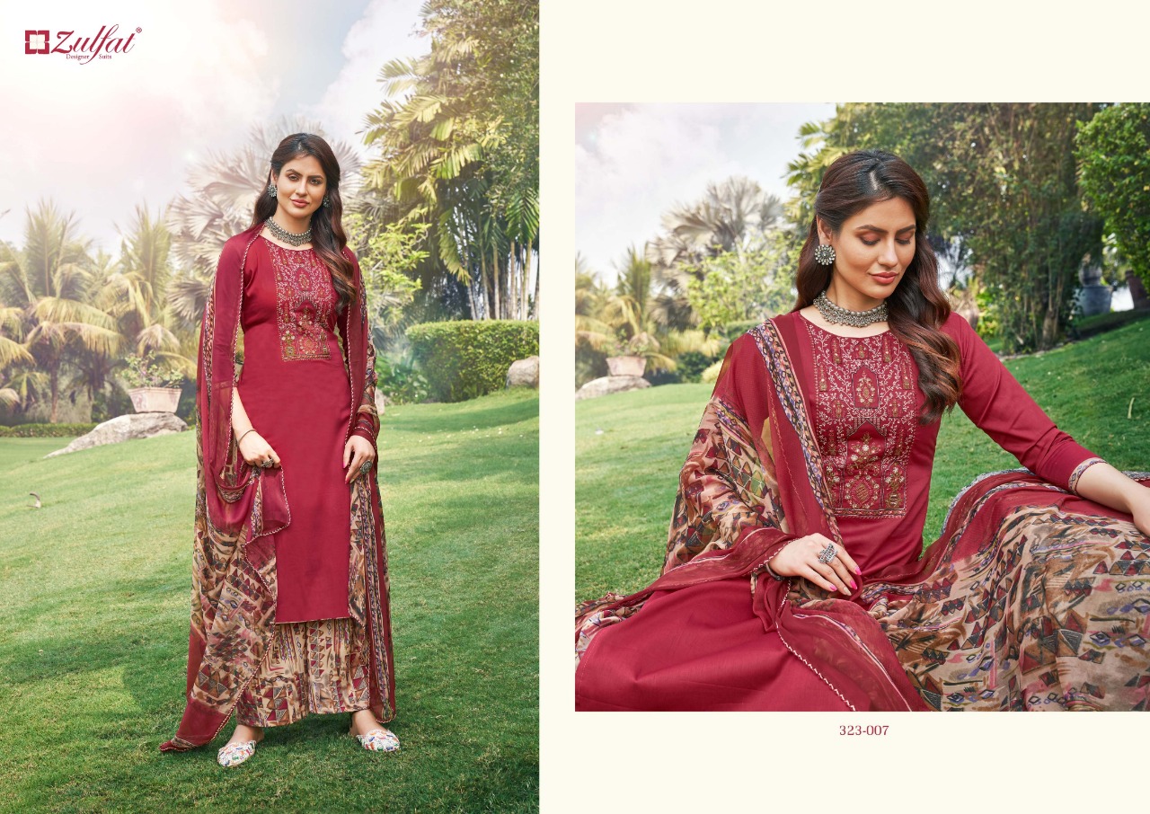 Zulfat Presents Mohini Vol 4 Designer Dress Material Collection