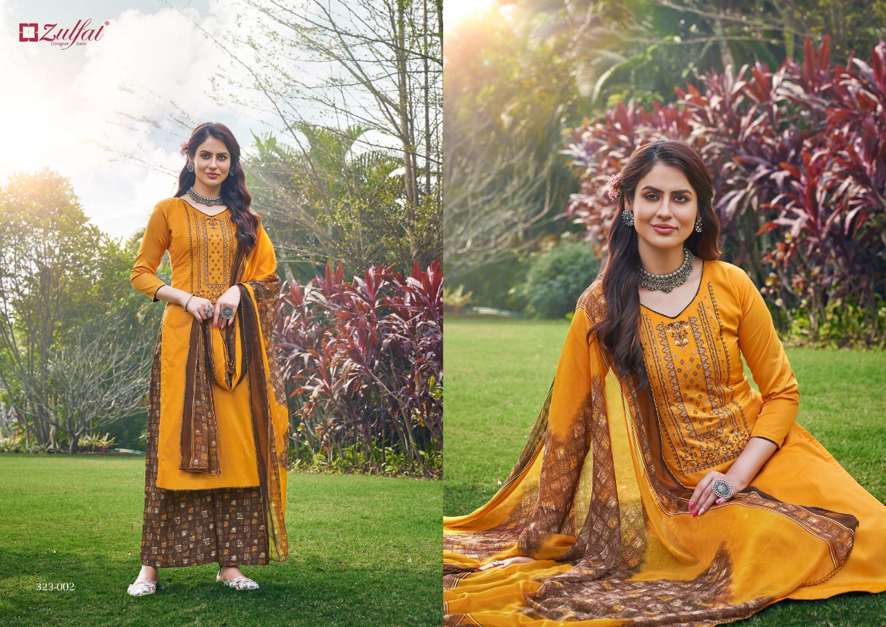 Zulfat Presents Mohini Vol 4 Designer Dress Material Collection