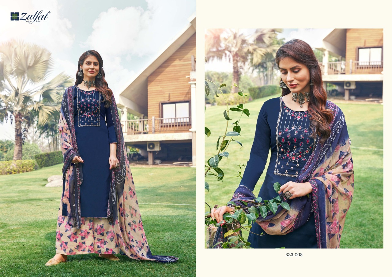 Zulfat Presents Mohini Vol 4 Designer Dress Material Collection