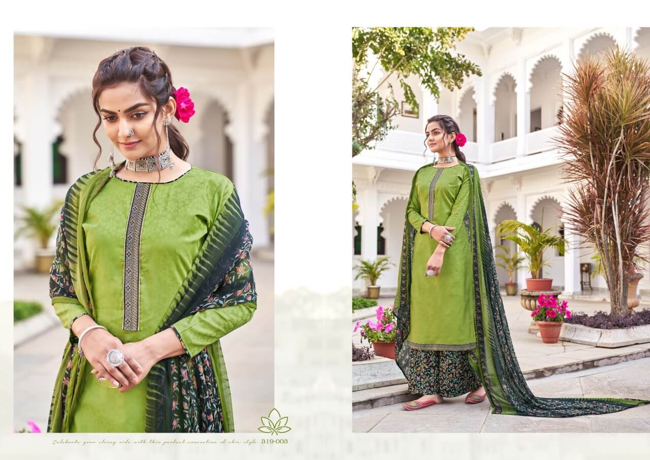 Zulfat Presents Patiala Magic  Designer Dress Material