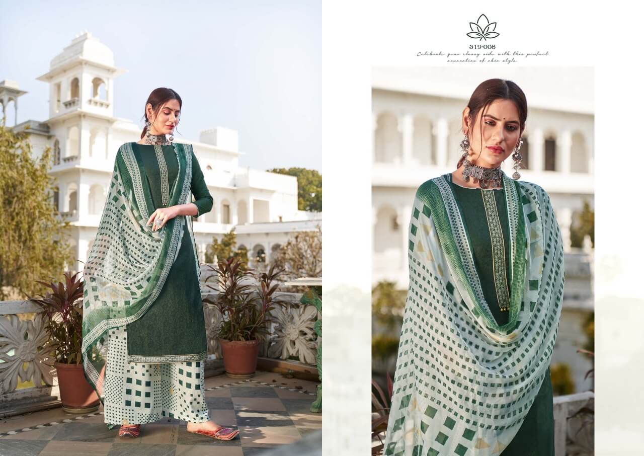 Zulfat Presents Patiala Magic  Designer Dress Material