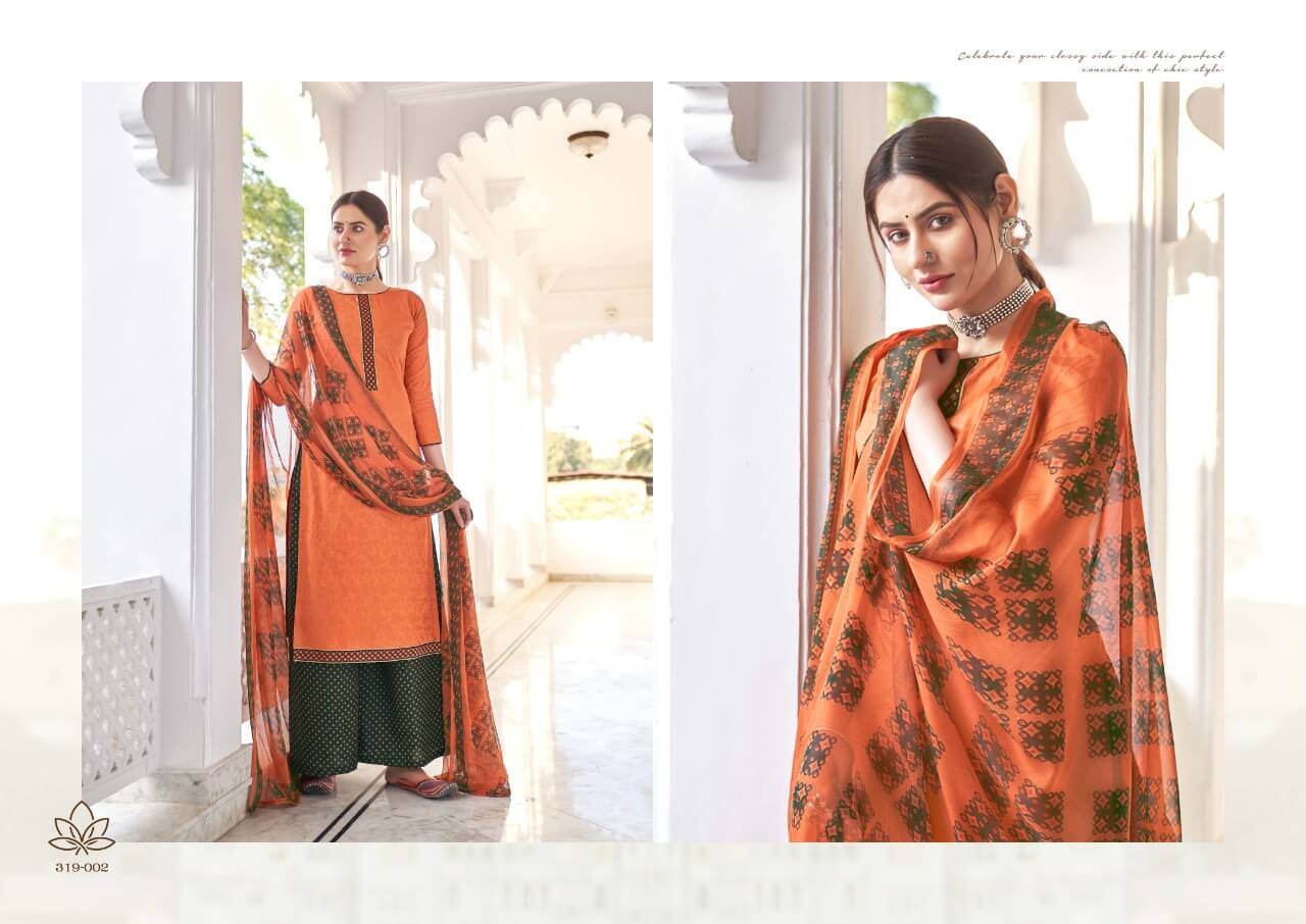 Zulfat Presents Patiala Magic  Designer Dress Material