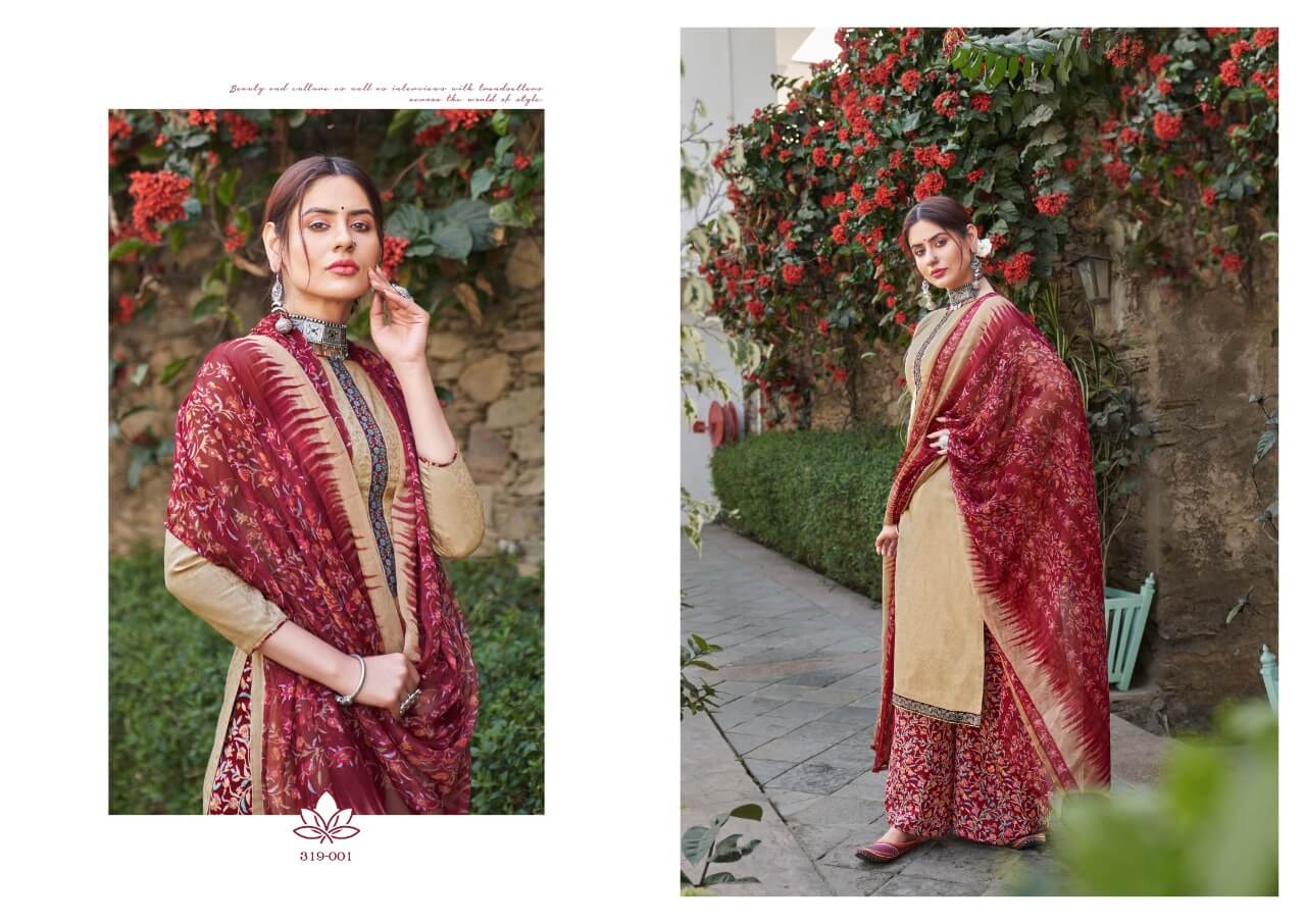 Zulfat Presents Patiala Magic  Designer Dress Material