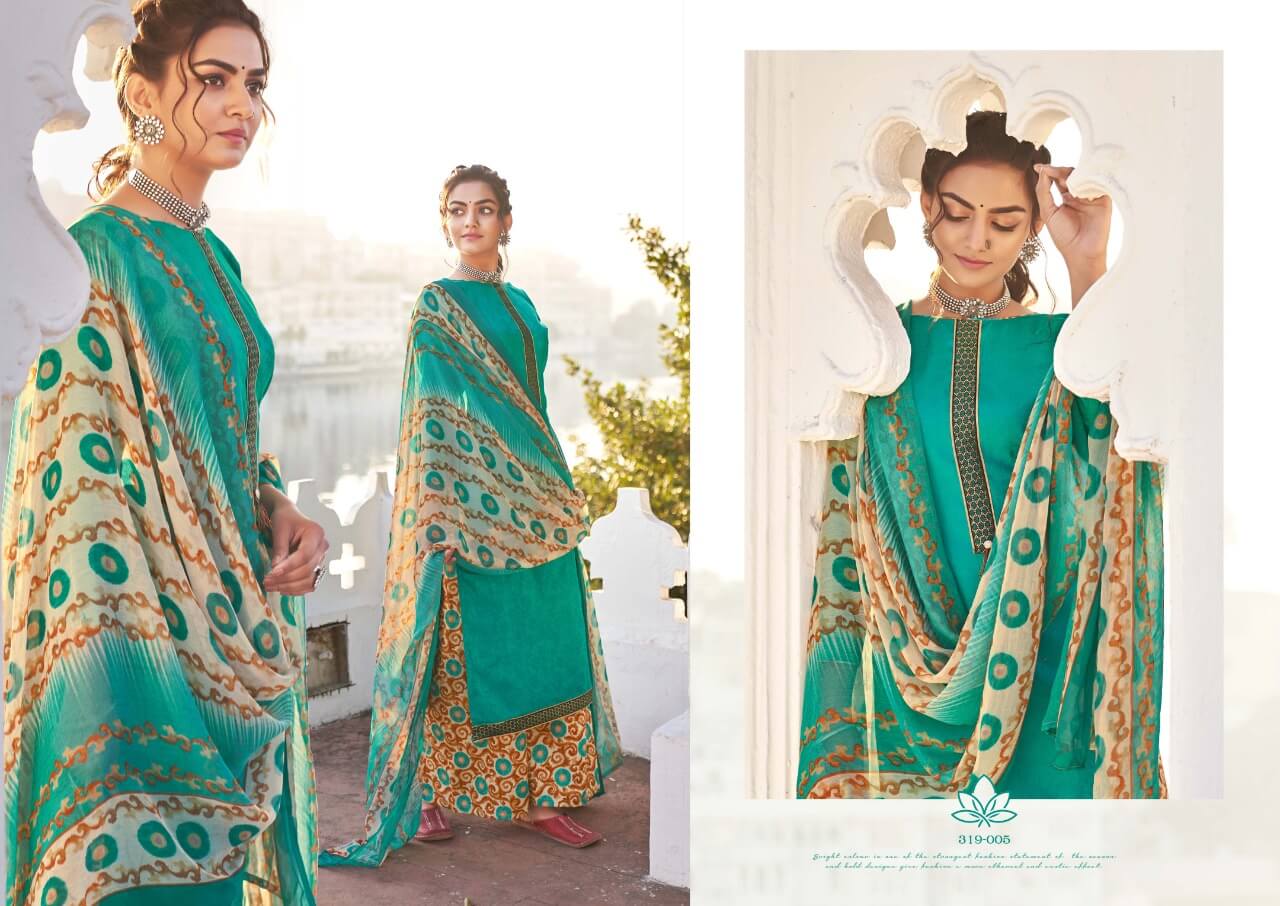 Zulfat Presents Patiala Magic  Designer Dress Material