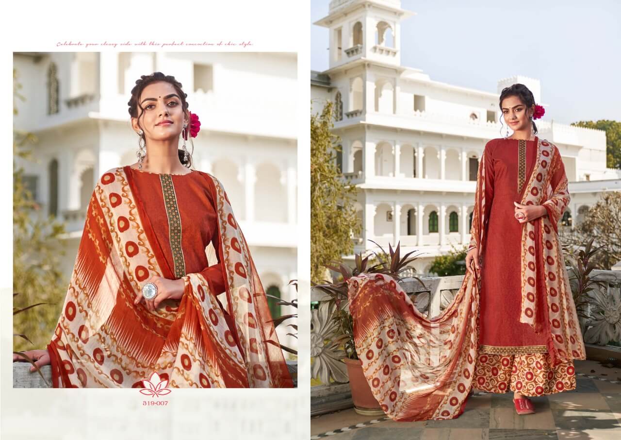 Zulfat Presents Patiala Magic  Designer Dress Material
