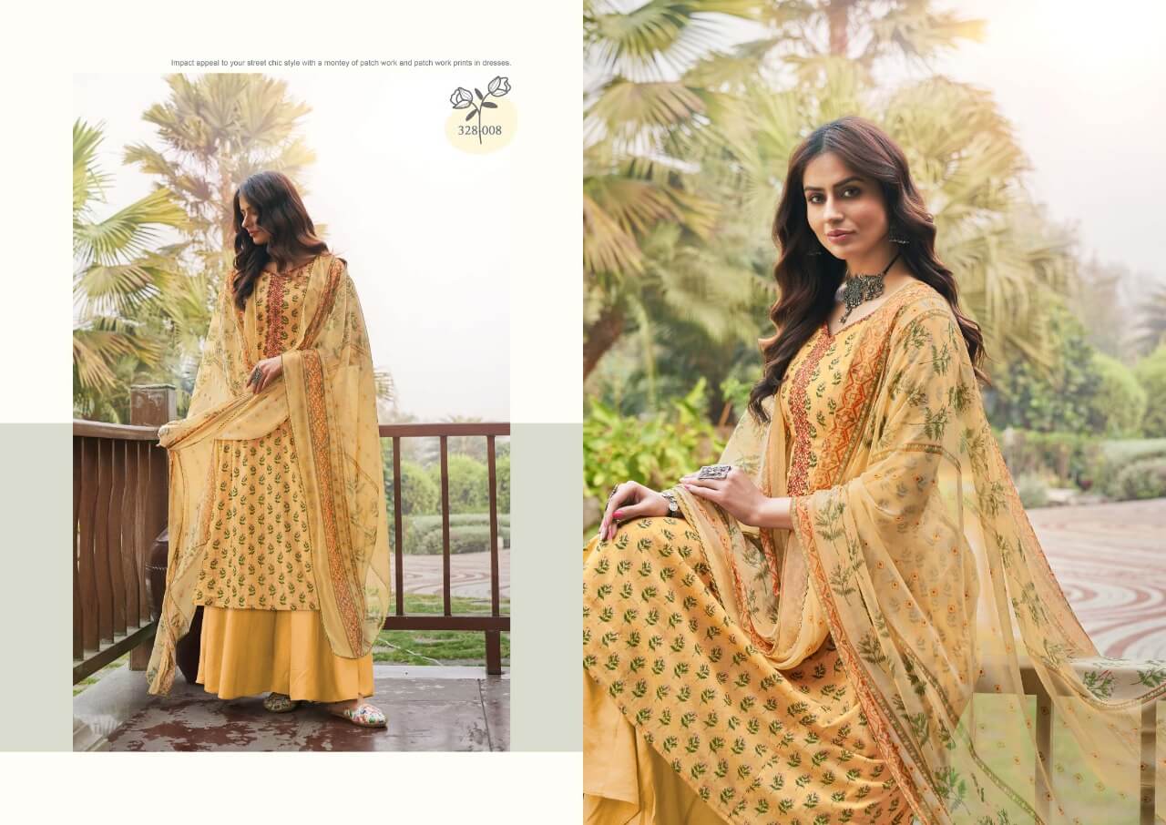 Zulfat  Presents Siyahi   Designer Dress Material