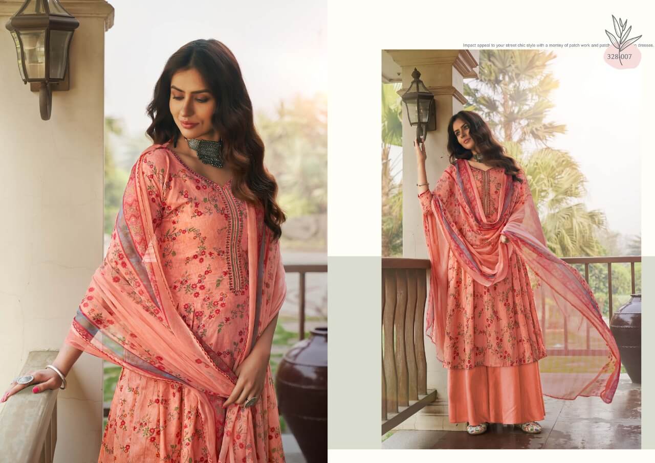 Zulfat  Presents Siyahi   Designer Dress Material