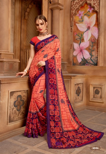 Colors Vol 37 By Kodas Group Printed Daily Wear Sarees Collection