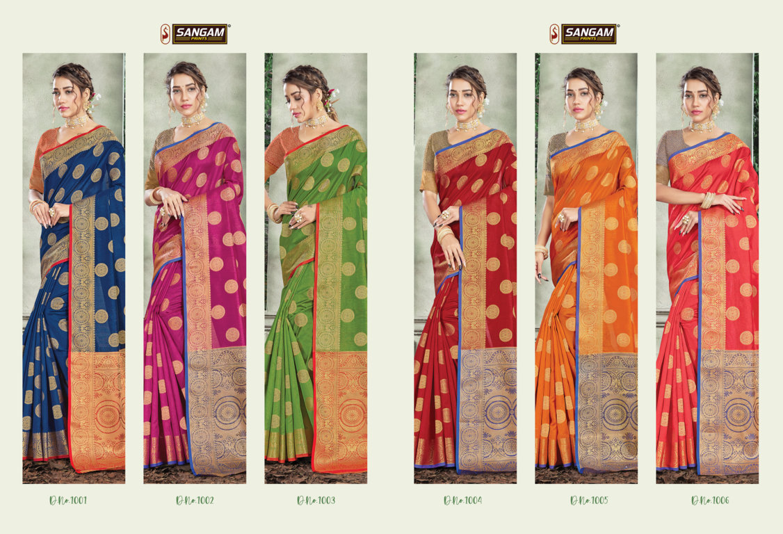 Sangam Presents Karmala Silk Handloom Silk Sarees