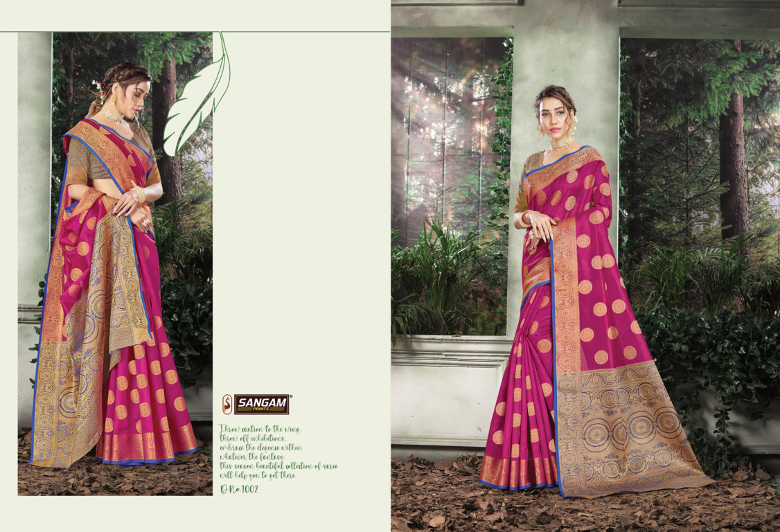 Sangam Presents Karmala Silk Handloom Silk Sarees