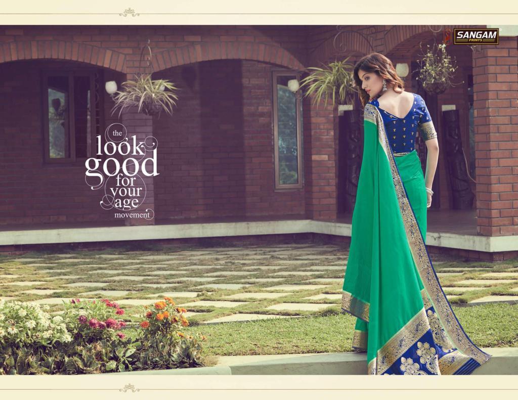 Sangam Presents Dolla Silk Zari Weaving Pure Silk Sarees