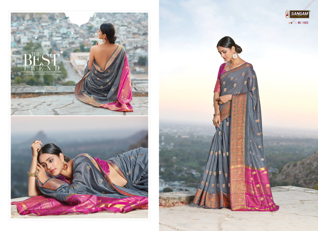 Sangam Presents Mango Silk Vol-2 Cotton Sarees