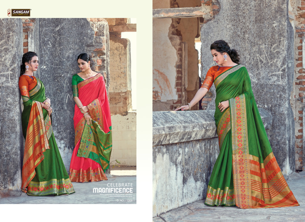Sangam Presents Lavanya Vol-2 Cotton Sarees