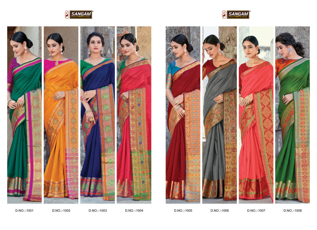 Sangam Presents Lavanya Vol-2 Cotton Sarees