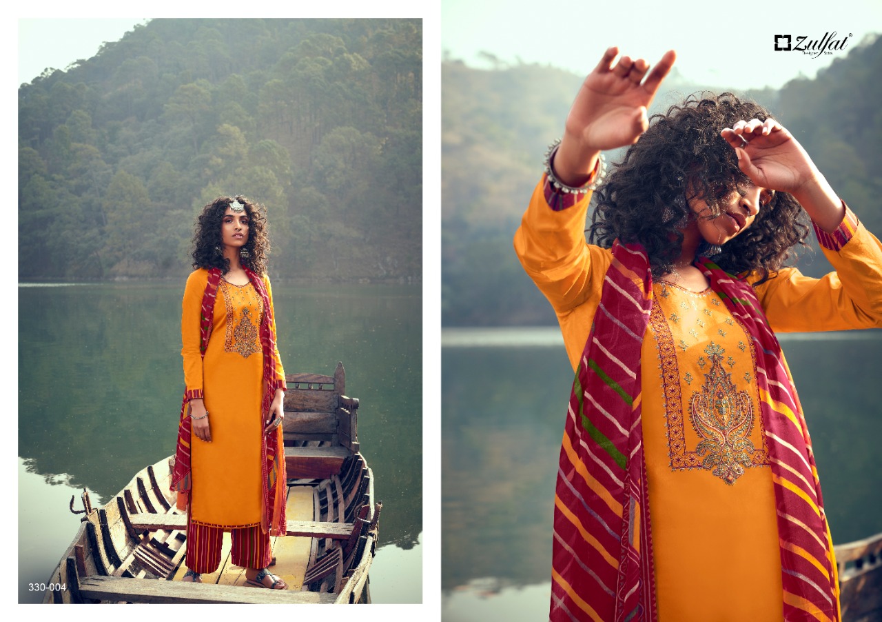 Zulfat Presents Mohini Vol 5  Designer Dress Material