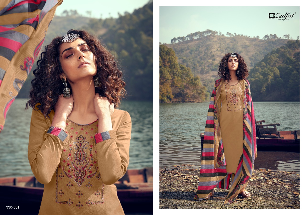 Zulfat Presents Mohini Vol 5  Designer Dress Material