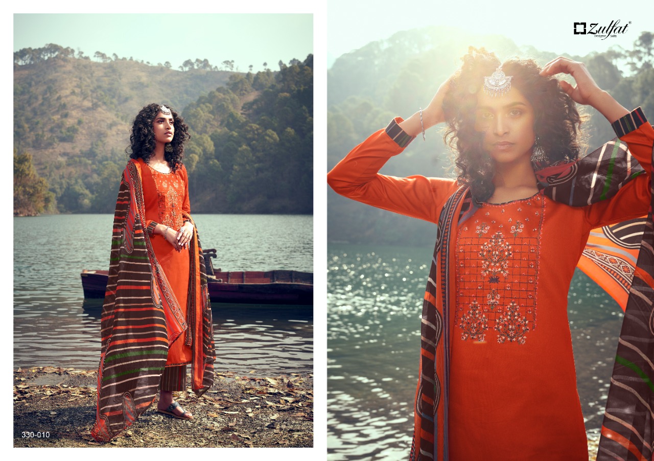 Zulfat Presents Mohini Vol 5  Designer Dress Material
