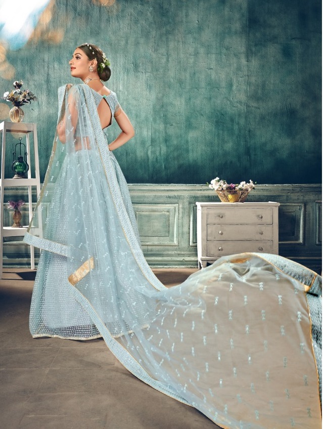 Fc Presesnts Gulmohar 1003 Wedding Wear Lehenga Collection