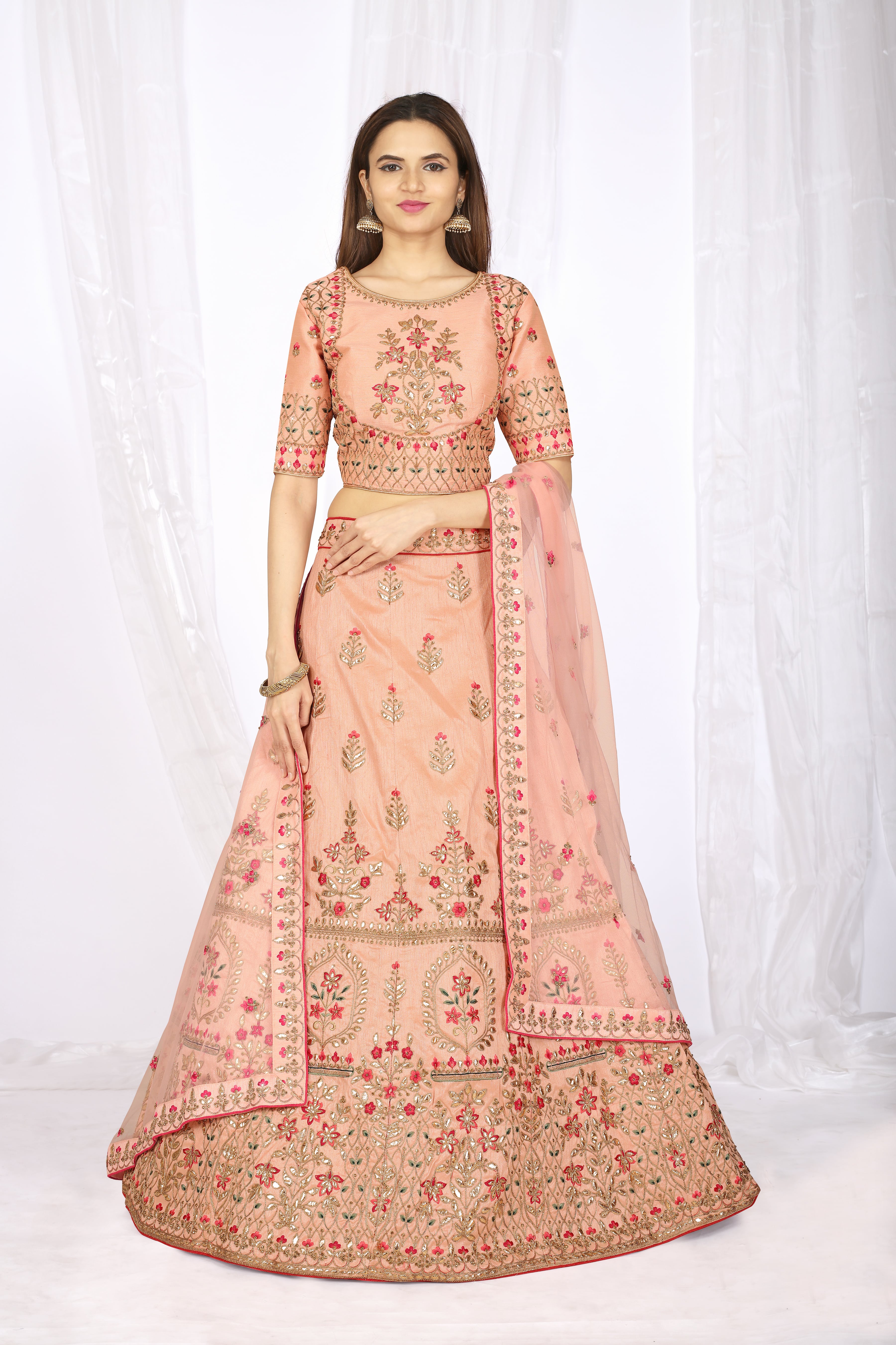 Buy Latest Designer Pink Lehenga Choli