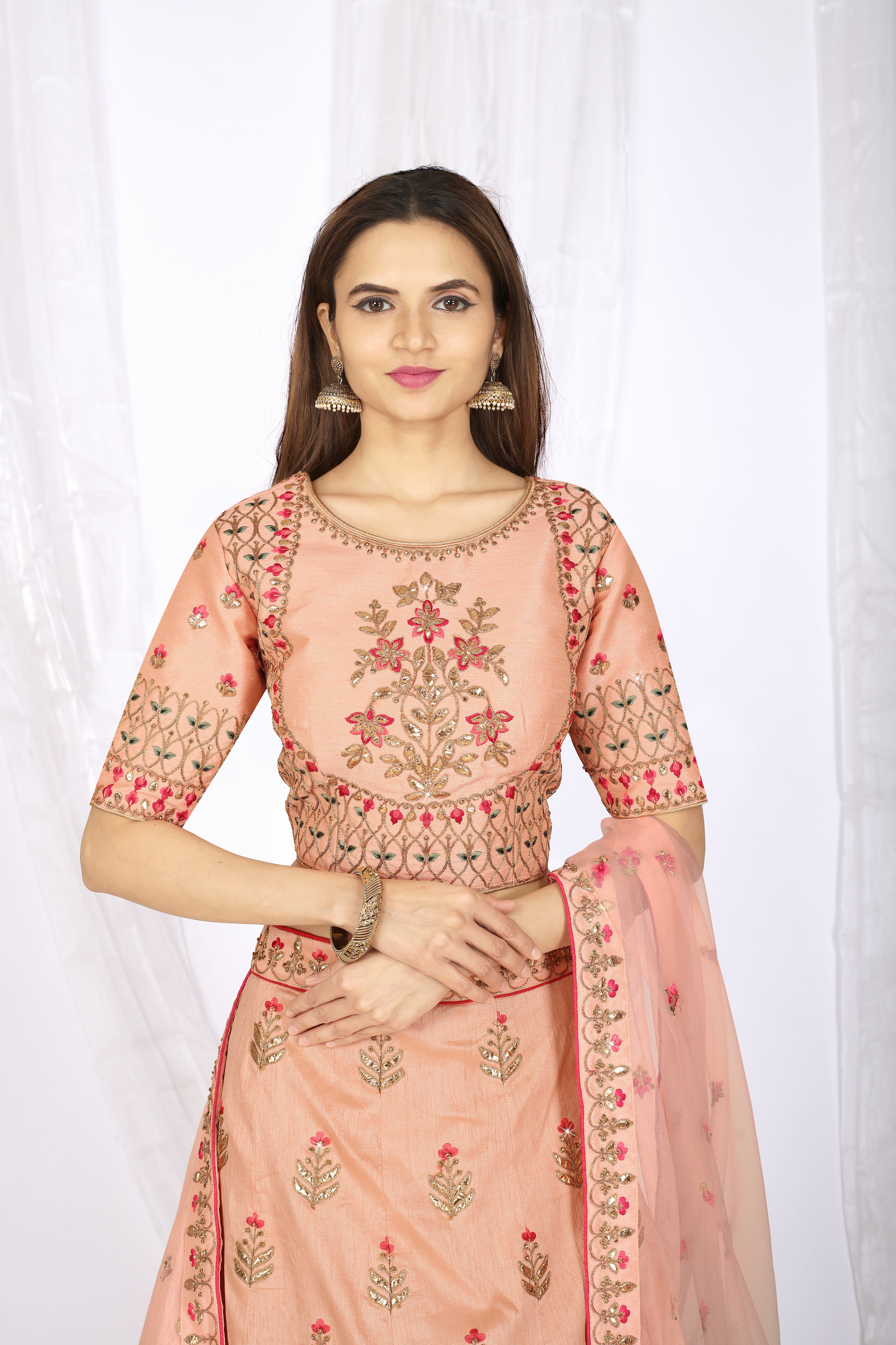 Buy Latest Designer Pink Lehenga Choli