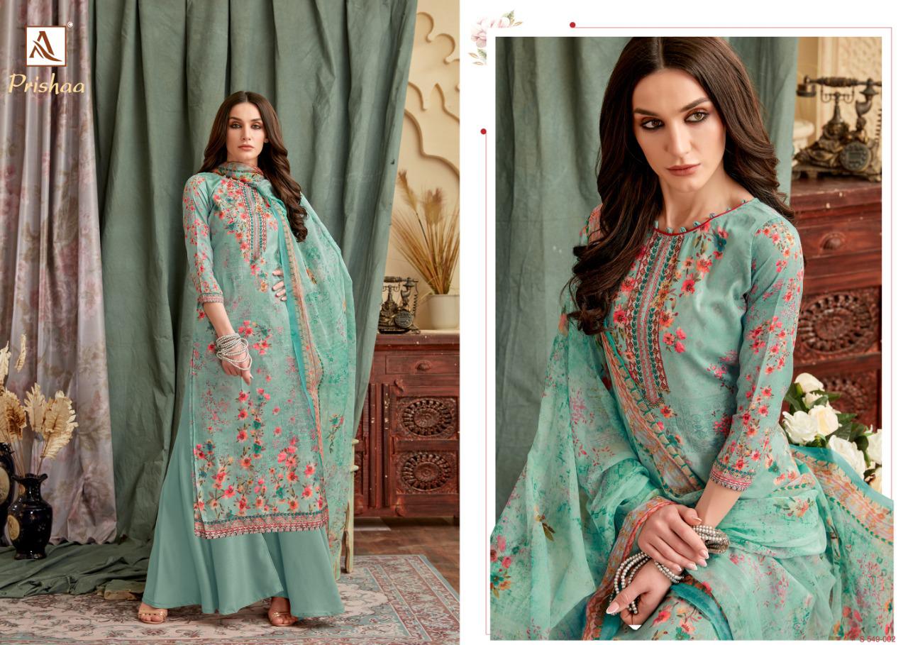 Alok Presents  Prishaa  Printed Dress Material