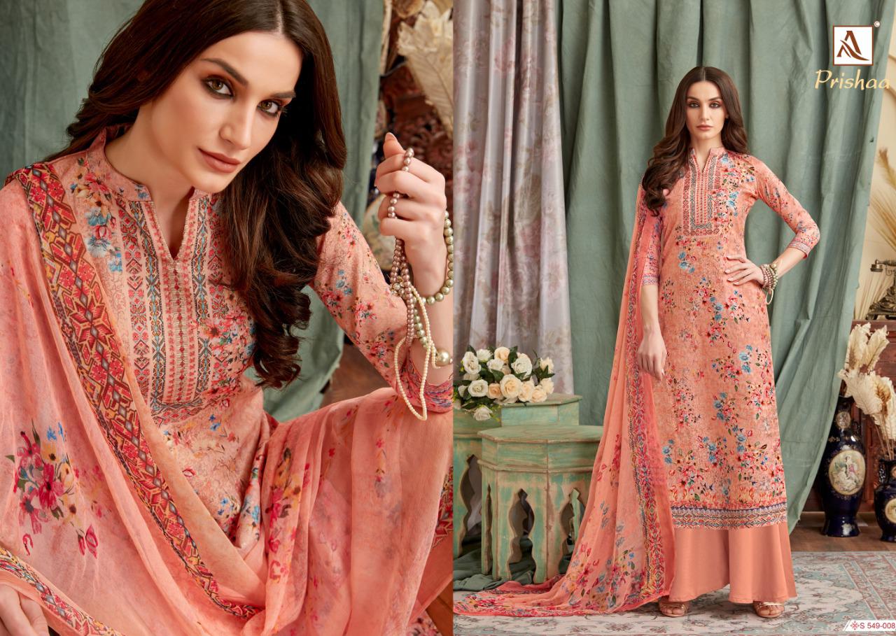 Alok Presents  Prishaa  Printed Dress Material
