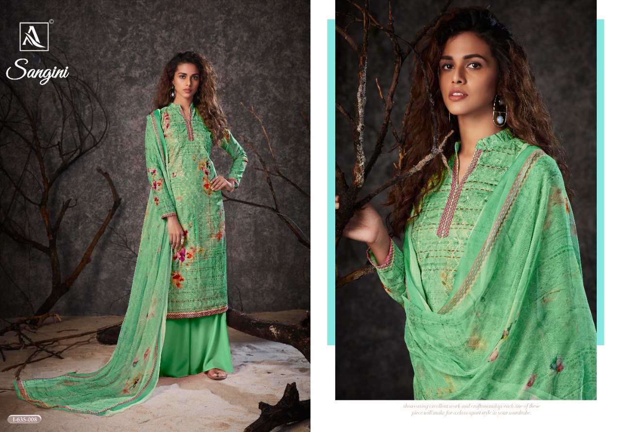 Alok Presents Sangini Cotton Dress Material Collection