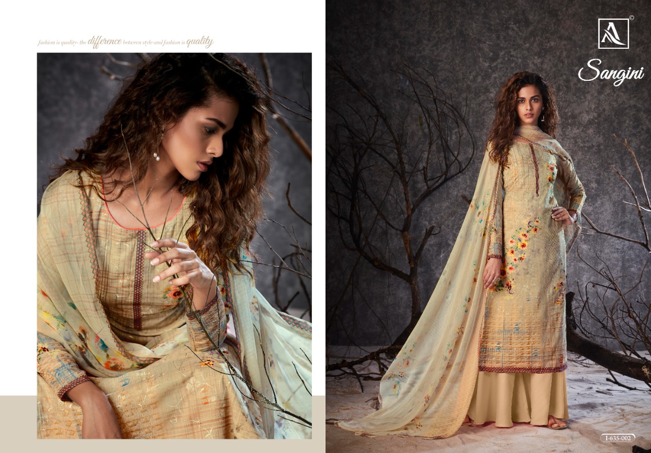 Alok Presents Sangini Cotton Dress Material Collection