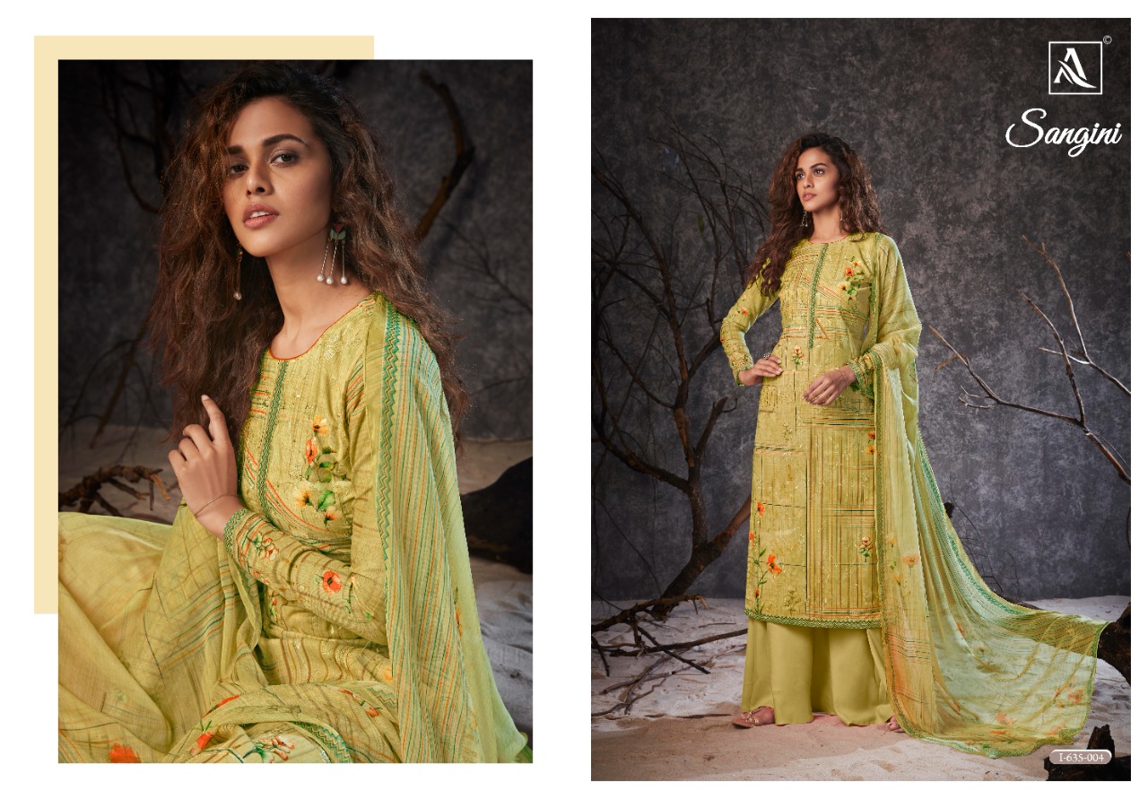 Alok Presents Sangini Cotton Dress Material Collection