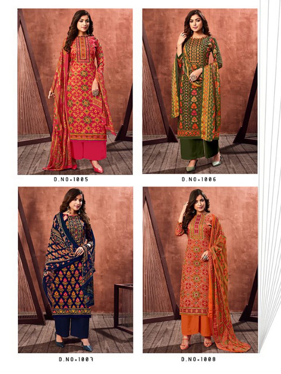 Anita Launching  Bandhej Digital Printed  Dress Material Collection