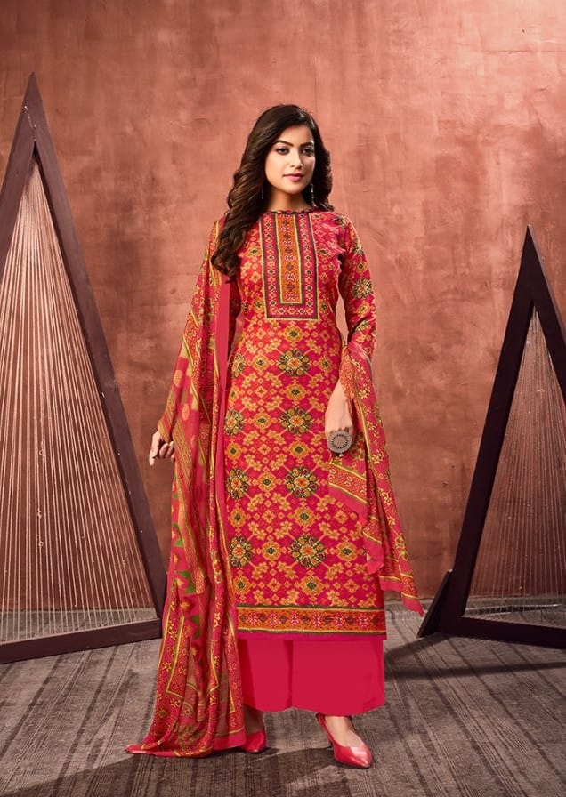 Anita Launching  Bandhej Digital Printed  Dress Material Collection